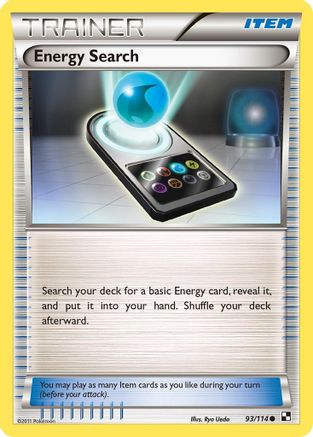 Energy Search (93/114) [BW: Base Set] Pokemon Single Pokémon