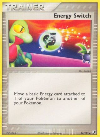 Energy Switch (/115) Reverse Holofoil [EX: Unseen Forces] Pokemon Single Pokémon