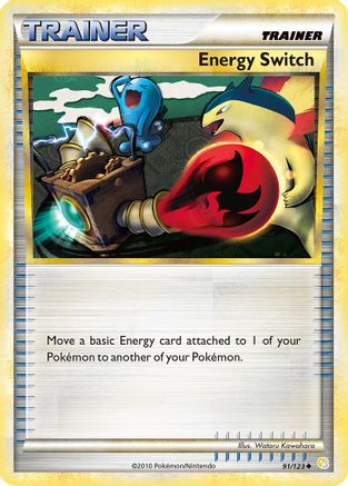 Energy Switch (91/123) [HGSS: Base Set] Pokemon Single Pokémon