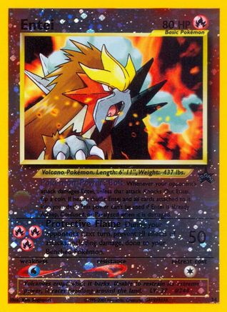 Entei (34/53) Reverse Holofoil [Promos: WoTC Promo] Pokemon Single Pokémon