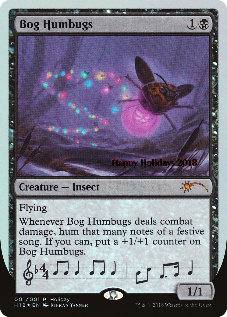 Bog Humbugs (SPECIAL-001) [Misc] Happy Holidays Foil MTG Single Wizards of the Coast