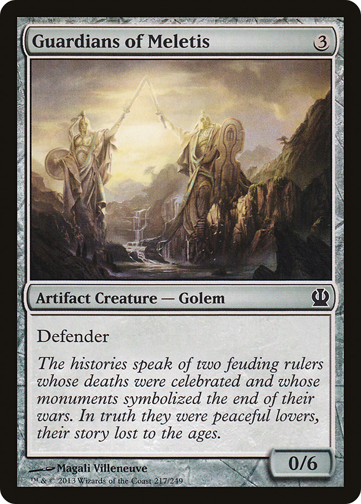 Guardians of Meletis (THS-217) [Theros] MTG Single Wizards of the Coast
