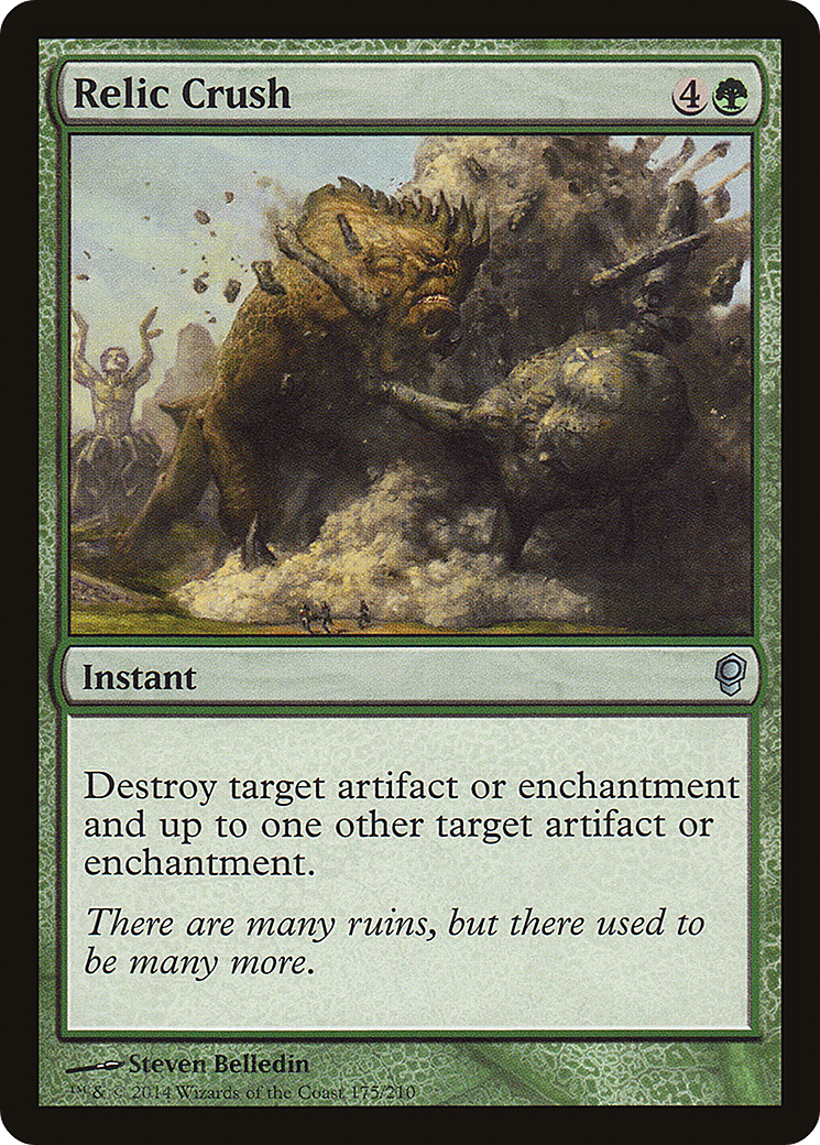 Relic Crush (CNS-175) [Conspiracy] Foil MTG Single Wizards of the Coast