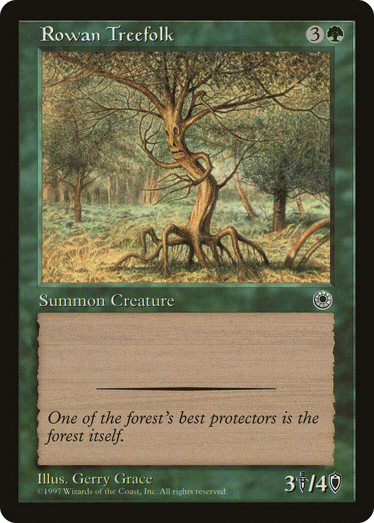 Rowan Treefolk (POR-184) [Misc] Portal MTG Single Wizards of the Coast