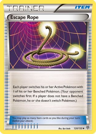 Escape Rope (120/135) [BW: Plasma Storm] Pokemon Single Pokémon