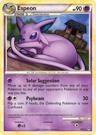Espeon (/95) Holofoil [HGSS: Call of Legends] Pokemon Single Pokémon