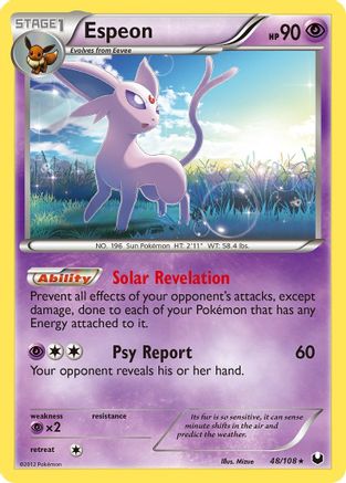 Espeon (/108) [BW: Dark Explorers] Pokemon Single Pokémon