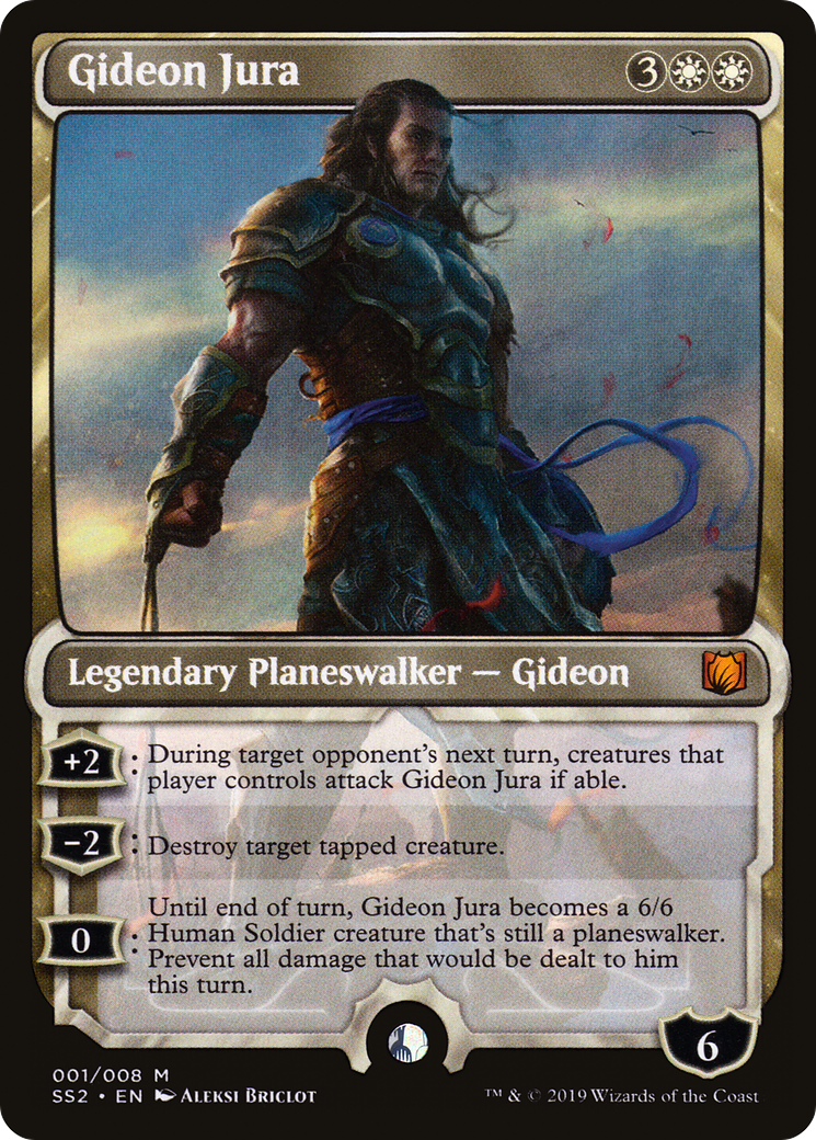 Gideon Jura (SS2-001) [Misc] Signature Spellbook: Gideon MTG Single Wizards of the Coast