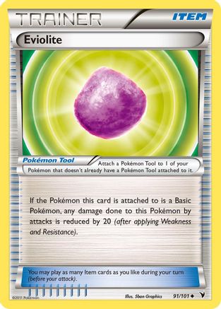Eviolite (/101) [BW: Noble Victories] Pokemon Single Pokémon