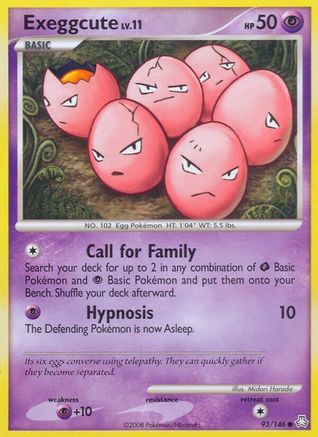 Exeggcute (/146) Reverse Holofoil [DP: Legends Awakened] Pokemon Single Pokémon