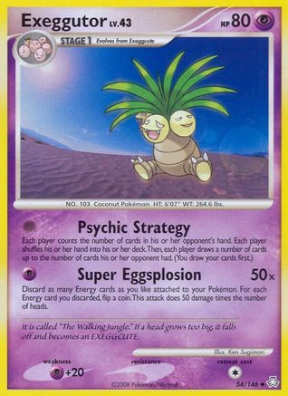 Exeggutor (/146) Reverse Holofoil [DP: Legends Awakened] Pokemon Single Pokémon