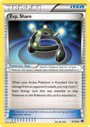 Exp. Share (87/99) [BW: Next Destinies] Pokemon Single Pokémon