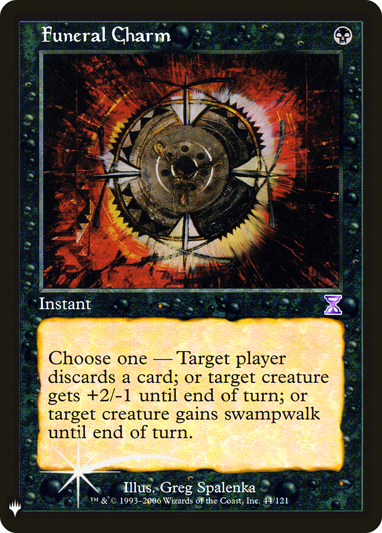 Funeral Charm (LIST-044) [Mystery Booster] The List Foil MTG Single Wizards of the Coast