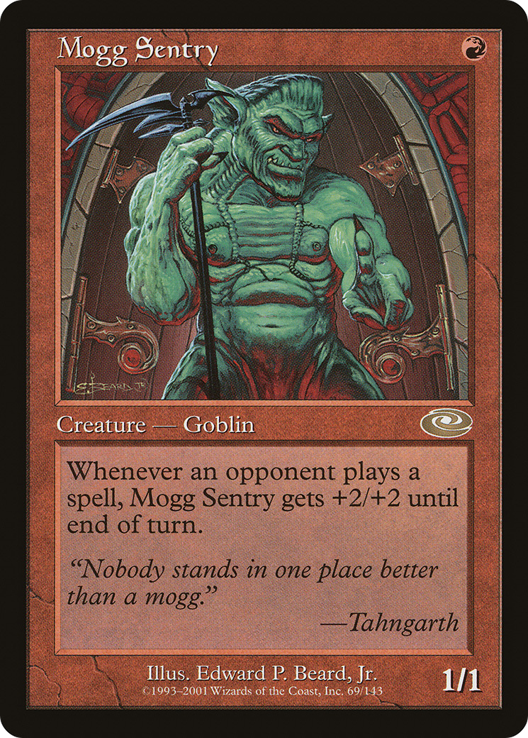 Mogg Sentry (PLS-069) [Planeshift] MTG Single Wizards of the Coast