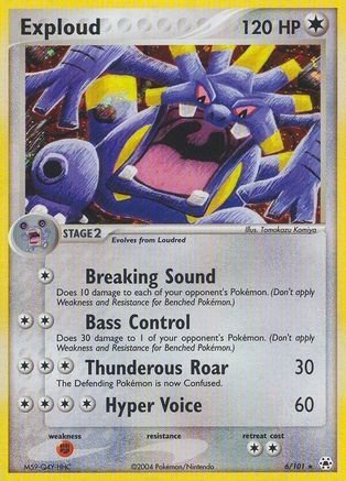 Exploud (/101) Holofoil [EX: Hidden Legends] Pokemon Single Pokémon