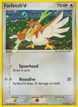 Farfetch'd (Secret Rare) (/106) Holofoil [EX: Emerald] Pokemon Single Pokémon