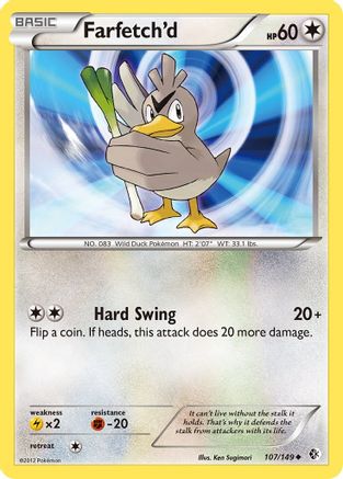 Farfetch'd (/149) [BW: Boundaries Crossed] Pokemon Single Pokémon