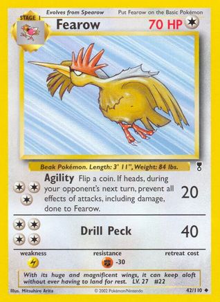 Fearow (/110) Reverse Holofoil [Vintage: Legendary Collection] Pokemon Single Pokémon