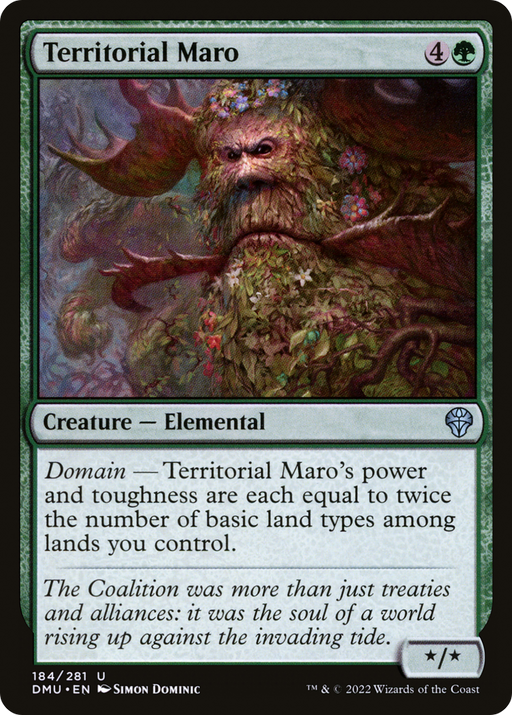Territorial Maro (DMU-184) [Dominaria United] MTG Single Wizards of the Coast