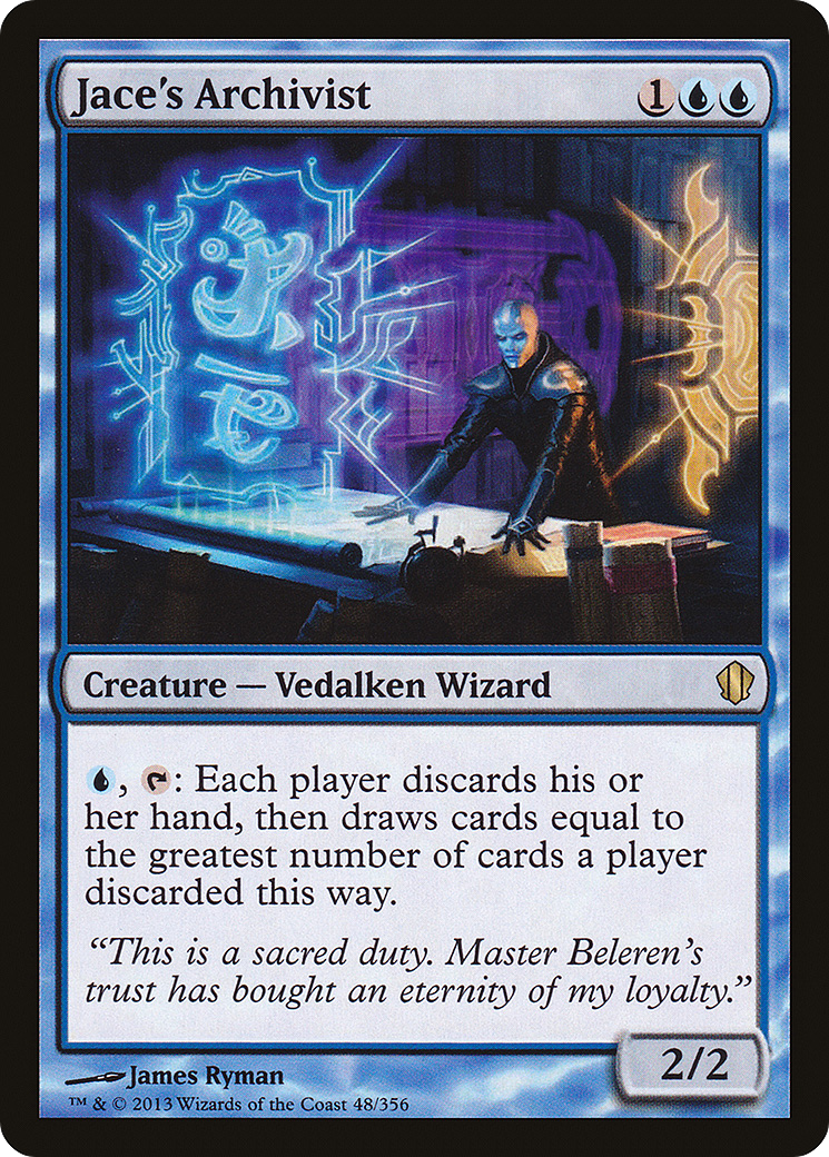 Jace's Archivist (C13-048) [Commander 2013] MTG Single Wizards of the Coast