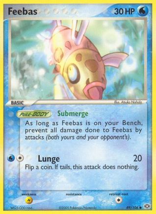 Feebas - 049/106 (49/106) [EX: Emerald] Pokemon Single Pokémon