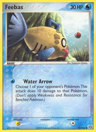 Feebas - 050/106 (50/106) [EX: Emerald] Pokemon Single Pokémon