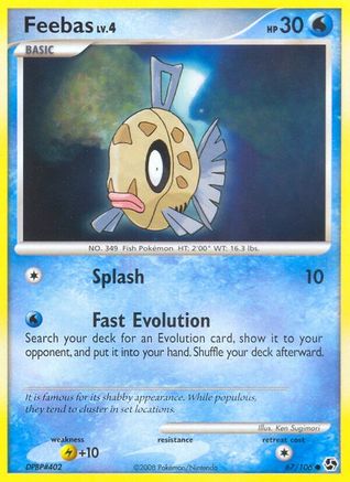 Feebas (/106) [DP: Great Encounters] Pokemon Single Pokémon