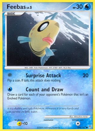 Feebas (/147) [Platinum: Supreme Victors] Pokemon Single Pokémon