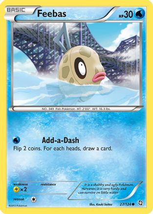 Feebas (27/124) [BW: Dragons Exalted] Pokemon Single Pokémon