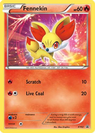Fennekin (/211) Holofoil [Promos: XY Promos] Pokemon Single Pokémon