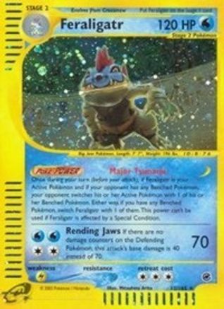 Feraligatr (12) (/165) Holofoil [Vintage: Expedition] Pokemon Single Pokémon