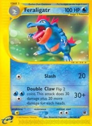 Feraligatr (46) (/165) [Vintage: Expedition] Pokemon Single Pokémon