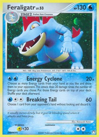 Feraligatr (/123) Holofoil [DP: Mysterious Treasures] Pokemon Single Pokémon