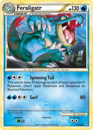 Feraligatr (/95) [HGSS: Call of Legends] Pokemon Single Pokémon