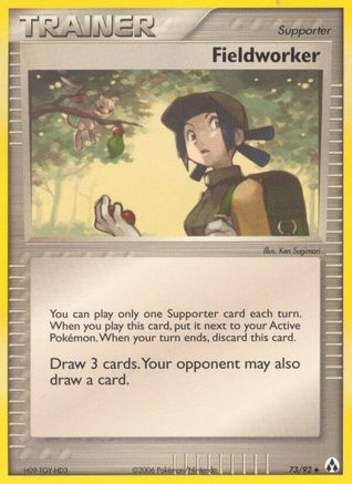 Fieldworker (73/92) [EX: Legend Maker] Pokemon Single Pokémon