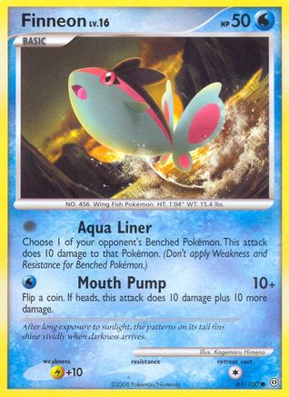 Finneon (/100) [DP: Stormfront] Pokemon Single Pokémon