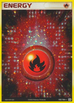 Fire Energy (/106) Holofoil [EX: Emerald] Pokemon Single Pokémon