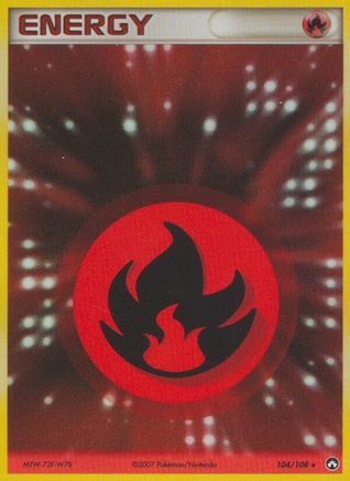 Fire Energy (/108) Holofoil [EX: Power Keepers] Pokemon Single Pokémon