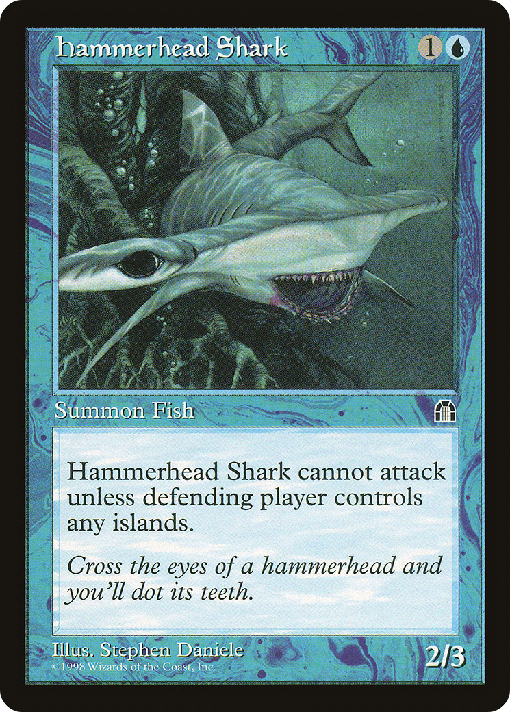 Hammerhead Shark (STH-) [Stronghold] MTG Single Wizards of the Coast