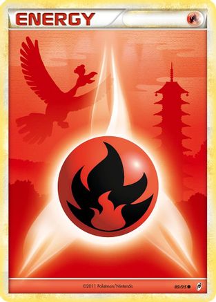 Fire Energy (/95) Holofoil [HGSS: Call of Legends] Pokemon Single Pokémon
