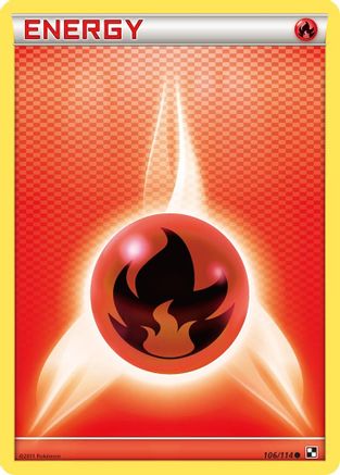 Fire Energy (/114) [BW: Base Set] Pokemon Single Pokémon