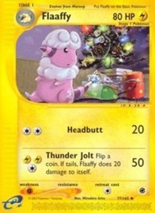 Flaaffy (77/165) Reverse Holofoil [Vintage: Expedition] Pokemon Single Pokémon