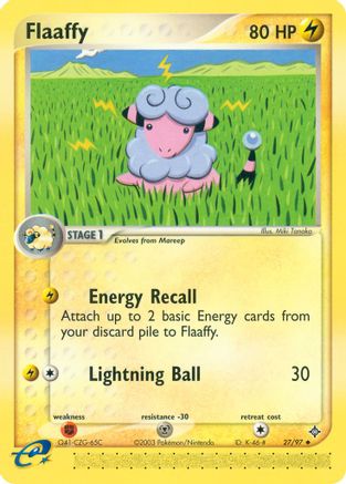 Flaaffy (/97) Reverse Holofoil [EX: Dragon] Pokemon Single Pokémon