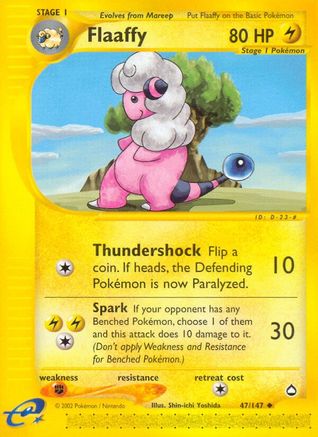 Flaaffy (/147) Reverse Holofoil [Vintage: Aquapolis] Pokemon Single Pokémon