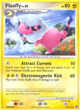 Flaaffy (50/132) Reverse Holofoil [DP: Secret Wonders] Pokemon Single Pokémon