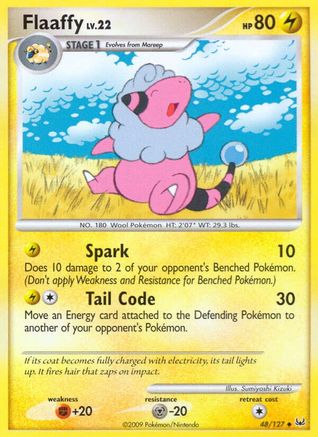 Flaaffy (/127) [Platinum: Base set] Pokemon Single Pokémon
