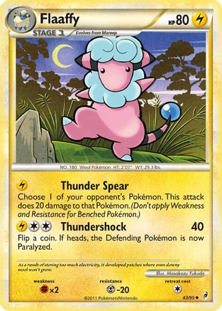 Flaaffy (43/95) [HGSS: Call of Legends] Pokemon Single Pokémon