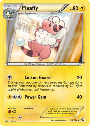 Flaaffy (/124) [BW: Dragons Exalted] Pokemon Single Pokémon