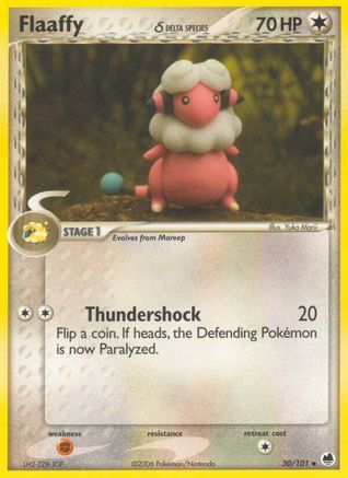 Flaaffy (Delta Species) (30/101) [EX: Dragon Frontiers] Pokemon Single Pokémon