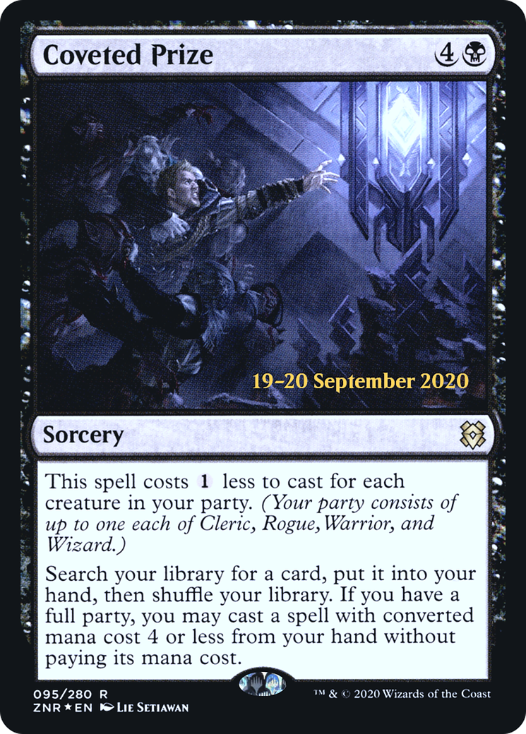 Coveted Prize (PRE-095) [Zendikar Rising Promos] Foil MTG Single Wizards of the Coast